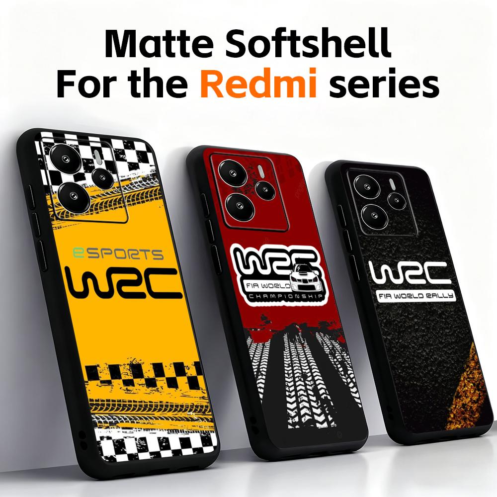Xiaomi Redmi Note 14 - ホットWRCレーシングスポーツカーファッションフォンケース Redmi Note 14 13 12