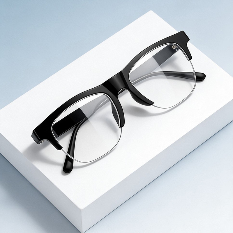 Smart Glasses Lens - レノボ スマートグラス AI音声アシスタント 4K リモコン タッチ式写真カメラ