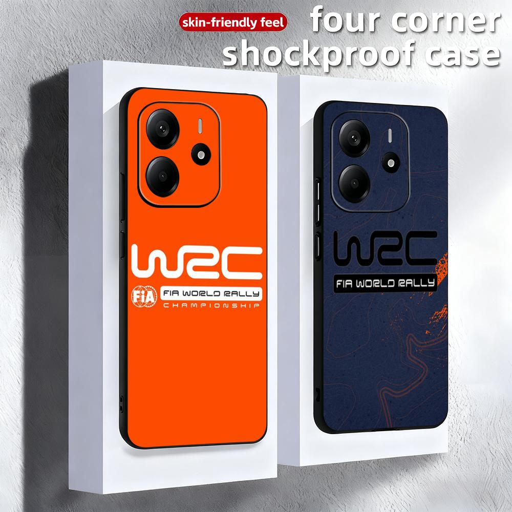ホットWRCレーシングスポーツカーファッションフォンケース  - Xiaomi Redmi Note 14 のレビューと価格