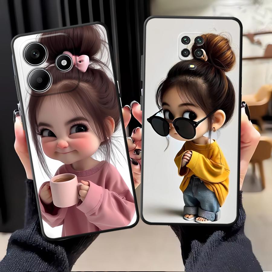 漫画の女の子柄のXiaomi Redmi Note 14 1 - Xiaomi Redmi Note 14 のレビューと価格