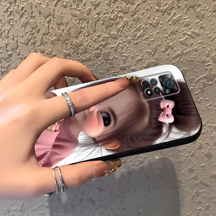漫画の女の子柄のXiaomi Redmi Note 14 1 - Xiaomi Redmi Note 14 のレビューと価格